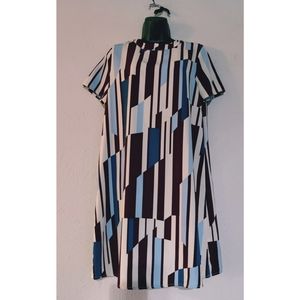 Freeway Geometric Midi dress Medium